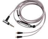 New!! Silver Plated Audio Cable With mic For DUNU TITAN 3 TITAN 5 headph... - $17.81+