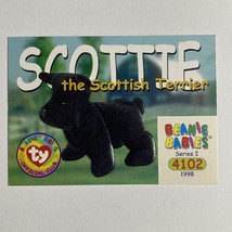 Ty Beanie Babies Scottie the Scottish Terrier 4102 Trading Card Single S... - £1.33 GBP