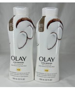 LOT of 2 OLAY ULTRA MOISTURE COCONUT OIL WITH B3 COMPLEX BODY WASH    22... - $424.26 MXN