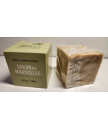 Pre de Provence Savon de Marseille Olive Oil Soap Cube France 300g New - $14.85