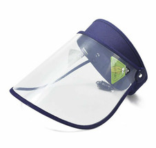 Adjustable Reusable Face Shield Visor with Headband Clear Visor 2 Pack - £12.53 GBP