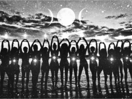 FREE W ANY ORDER HEAL EMPOWER OVERCOME SUCCESS SISTERS MOON MAGICK Witch CASSIA4 image 2