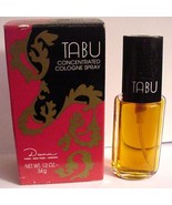 (2) Tabu Concentrated Cologne Spray 1.2 Oz Bottle Used Original Cologne ... - £31.93 GBP
