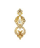Vintage Diamond Pendant in Yellow Gold - $4,200.00