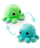 Teeturtle Reversible Octopus Plushie: Green and Aqua - £12.14 GBP