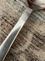 National Custom Forged Stainless Raffia Teaspoon Spoon Japan Flatware - £11.59 GBP