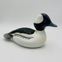 Vintage Ducks Unlimited Bufflehead Special Edition Wooden Decoy Painted Signed  - £132.35 GBP