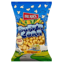 Herr&#39;s Original Puff&#39;n Corn Hulless Puffed Corn, 3.75 oz. Bags - £24.84 GBP+