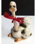 Josef Originals Ceramic Ostrich Bird Vintage Figurine 5.25&quot;h Japan c1960s - $49.99