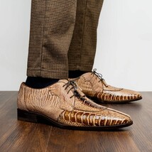 Shoes Handcrafted from genuine ostrich leg leather Belice Rustic Orix image 7