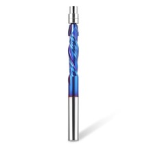 Hqmaster Spiral Flush Trim Router Bit, 1/4 Inch Shank Solid Carbide, Com... - $35.98