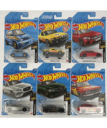 6 x 2017 Mattel HOT WHEELS &quot; NIGHTBURNERZ &quot; Jaguar DATSON Mercedes Porsc... - $35.38 CAD