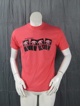 Vintage Graphic T-shirt  - Tourist Shirt St Kitts Palm Trees - Men&#39;s Large - £30.81 GBP