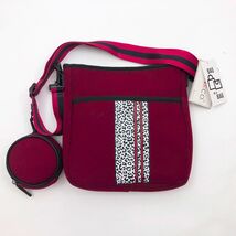 Jen &amp; Co. Neoprene DRU Burgundy Cheetah Print  Cross Body Bag in a Bag - €24,65 EUR