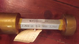 Glastonbury HUGE Plug Gage Set / Go 2.0030 / NO-GO 2.0060 / CL-X  C85 - £189.40 GBP