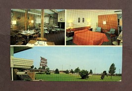 Vintage Postcard 1970s Prairie Traveler Route 66 Motels Hotels Illinois ... - $3.99