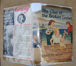 Nancy Drew 11 The Clue of the Broken Locket 1952A-38 hcdj Carolyn Keene - £11.95 GBP