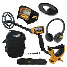 Garrett ACE 300 Metal Detector w/Black Daypack, Search Coil &amp; Carry Bag - £266.18 GBP