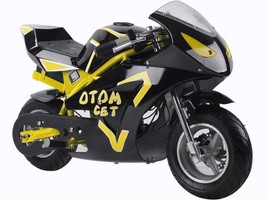 MotoTec GT Electric Pocket Bike - 36V 500W Yellow Edition - €545,90 EUR