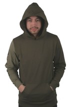 DOPE Men&#39;s Knockout Paneled Pullover Olive NWT - £55.32 GBP