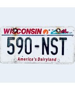  United States Wisconsin Dairyland Passenger License Plate 590-NST - $16.27 CAD