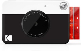 Kodak Printomatic Full-Color Instant Print Digital Camera - Colorful, Black - £57.41 GBP