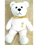 Communion Stuffed Animal Holy Bear White, Small - $10.95