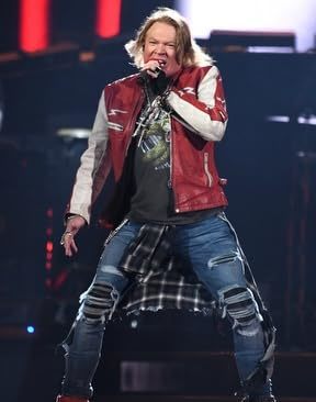 Axl Rose - Guns N Roses Color 8x10 Concert Photo - Decals, Stickers ...