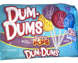 Dum.Dums Bunny Pops: 7.1oz-20ct Bag Indv. Wrapped-Free of Major Allergen... - £10.25 GBP