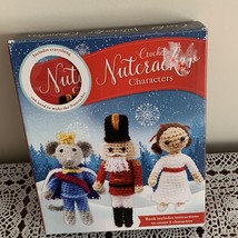 Becker Mayer Nutcracker Character Crochet Kit New Open Pkg Yarn Instruction Book - $12.99