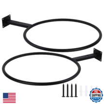 XIAOPEIZHI Yoga Ball Holder Set of 2 Wall Mount Storage Stability Ball Rack - $56.04