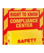 Impact Deluxe Reversible Right-To-Know Understand SDS Center Red Yellow - $75.23