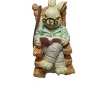 Rocking Grandpa Bunny in a Rocking Chair Figure  Resin 2.5 inch - $8.21