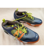 Footjoy Mens Freestyle Golf Shoes Neon Blue Orange Spikes Size US 9 M 57332 - $753.77 MXN