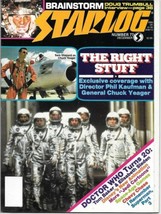 Starlog Magazine #77 The Right Stuff Movie Cover 1983 New Unread Very Fine+ - £4.73 GBP