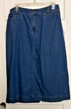Liz Claiborne Classic Denim Skirt Size 18W - €21,57 EUR