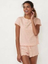 Womens Pajamas 2 Pc Lauren Conrad Mother Like No Other Summer Top &amp; Shor... - £17.45 GBP