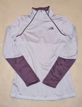 North Face Women&#39;s Canyonlands  1/4 Zip Pullover Two Tone Purple Sz Small Petite - $20.56