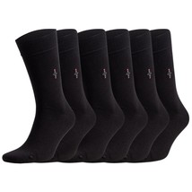 Bamboo Dress Socks for Men with Seamless Toe and Heel 6 Pairs - $21.75