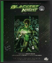 Rodolfo Migliari Green Lantern SIGNED Portfolio Cover BLACKEST NIGHT - $16.82