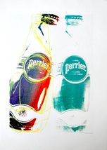 Artebonito Andy Warhol Perrier 2 Pop art print 1999 - £94.80 GBP