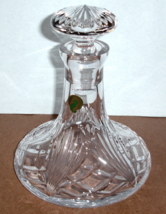 Waterford Crystal Tidmore Small Ships Decanter Diamond/Wedge Cuts 14.5 o... - $189.90