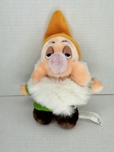 Vintage Disney Store Parks Sleepy 7” Plush Snow White Dwarf Stuffed Doll Toy NWT - £17.27 GBP