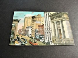 Hastings Street, Vancouver, B.C., Canada - 1928 Postmarked Postcard. RARE. - £9.06 GBP