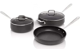 All-Clad HA1 Hard Anodized Nonstick Cookware Set, 5 piece Set - £112.08 GBP