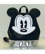 Disney Parks Mickey Mouse Small Backpack. Black, Silver - $32.99