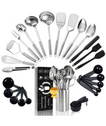 25pcs Kitchen Utensils Set with Holder - £83.14 GBP