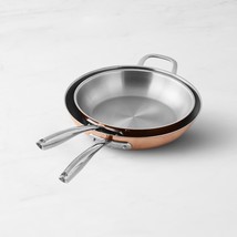 Williams Sonoma Signature Thermo-Clad Copper 2-Piece Fry Pan Set - $852.50