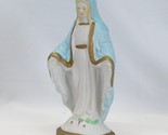 Our Lady of Miraculous Statue 7 1/2&quot;  Virgin Mary Catholic - £11.70 GBP