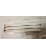 13 3/4&quot; x 5 5/8&quot; 3-Way Steel Wall/Ceiling Register HVAC Vent Cover White... - $9.89